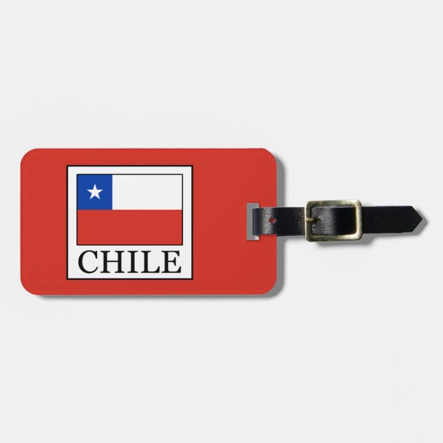 Chile Luggage Tag (Front Horizontal)
