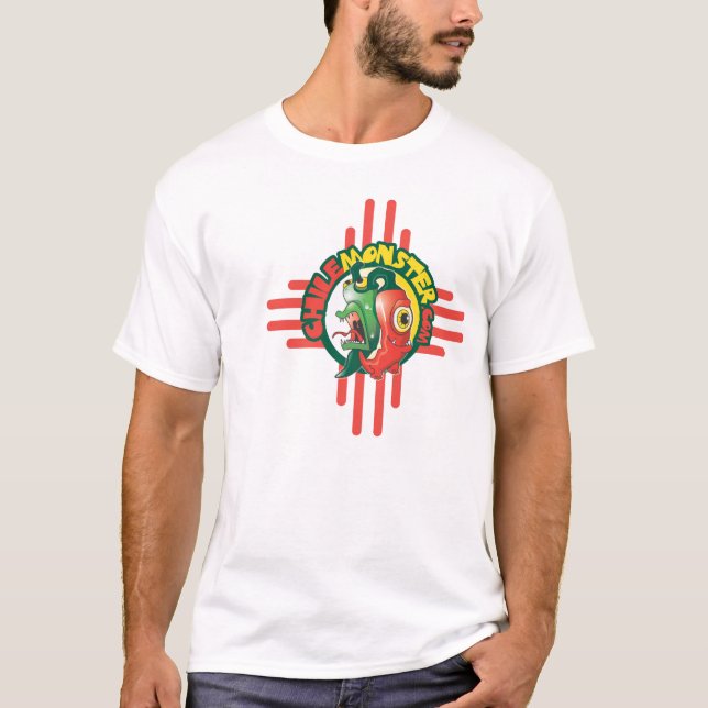 Chile Monster Mens Basic Tee (Front)