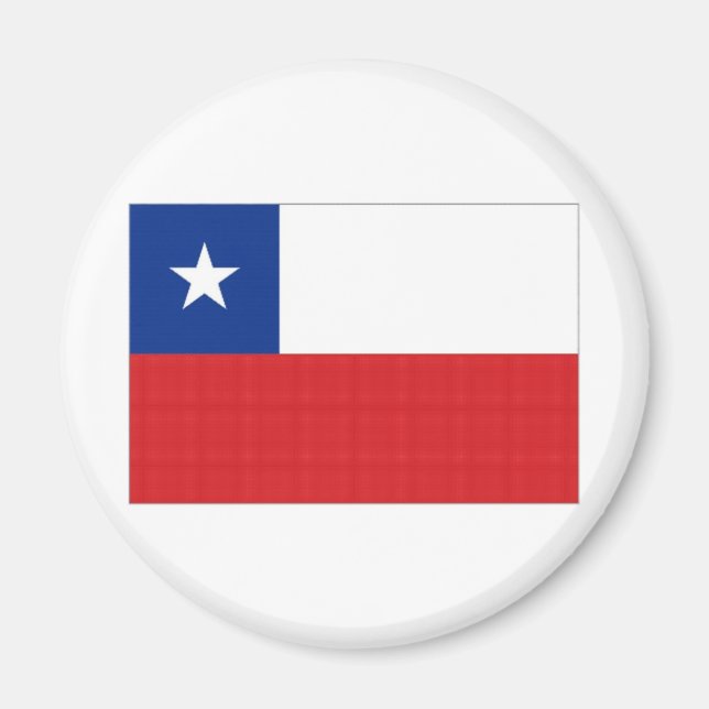 Chile National Flag Magnet (Front)