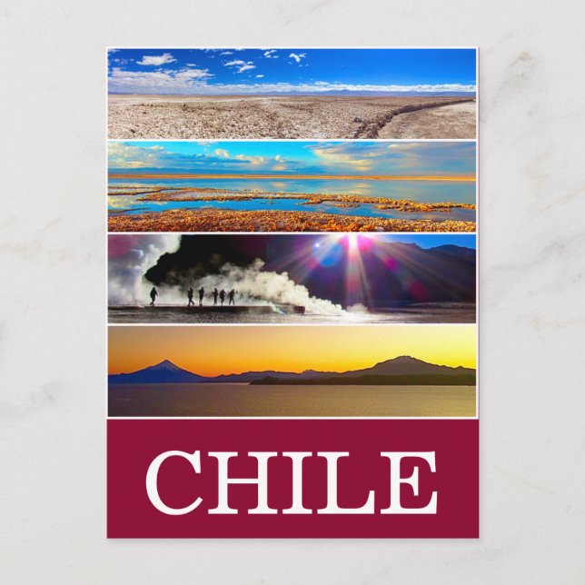 chile natural views postcard (Front)