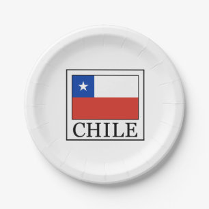 Chile Paper Plate