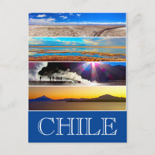 chile parks postcard