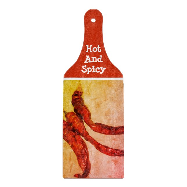 Chile Pepper Cutting Board (Front)