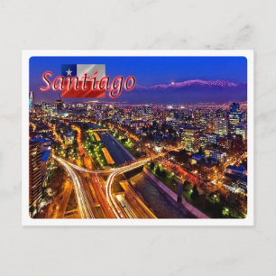 Chile - Santiago - Postcard