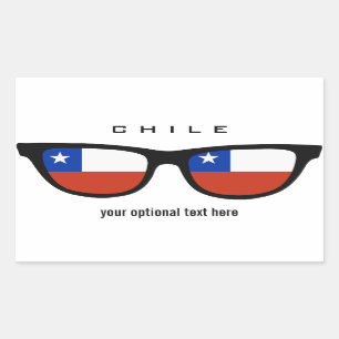 Chile Shades autocollants personnalisés