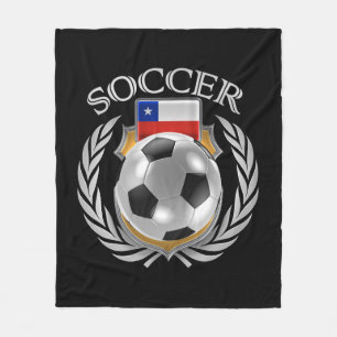 Chile Soccer 2016 Fan Gear Fleece Blanket