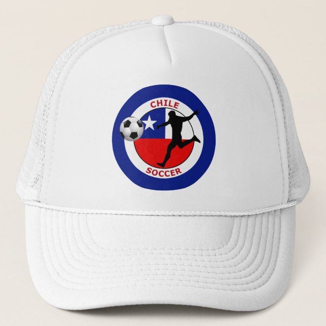 CHILE SOCCER TRUCKER HAT (Front)