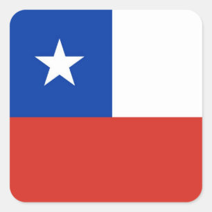 CHILE SQUARE STICKER