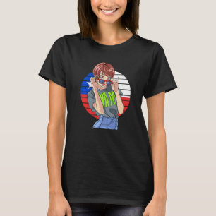 Chilean Girl Latino Pride Chile Flag Proud Ya Po T-Shirt