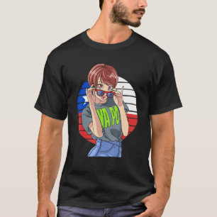 Chilean Girl Latino Pride  Chile Flag Proud Ya Po  T-Shirt