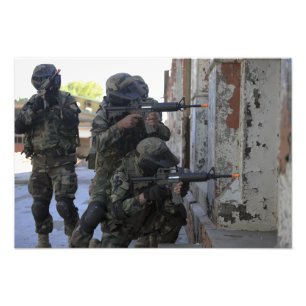 Chilean marines photo print