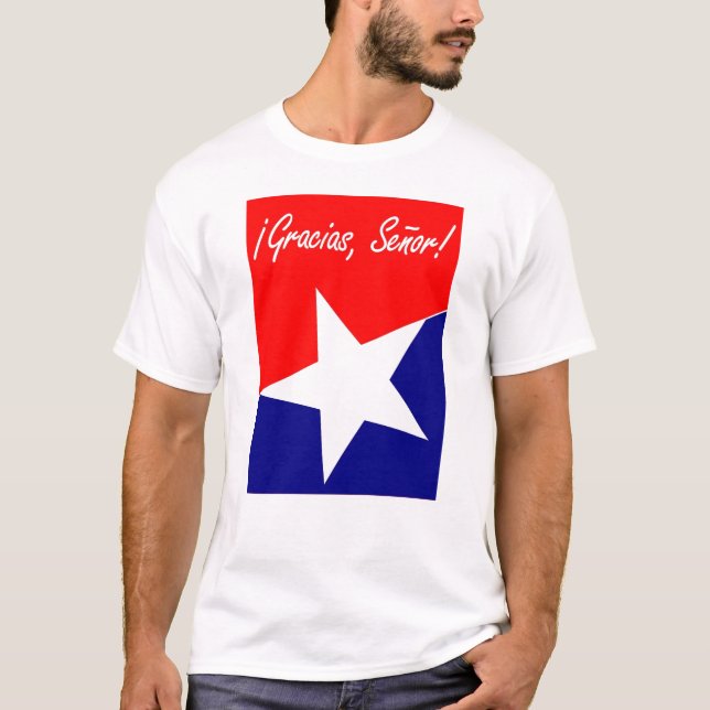 Chilean Miners Gracias, Señor! T-Shirt (Front)