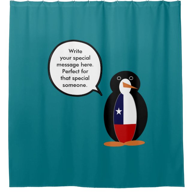 Chilean Talking Ms. Penguin Personalized (Front)