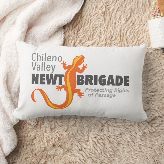 Chileno Valley Newt Brigade Pillow (Blanket)