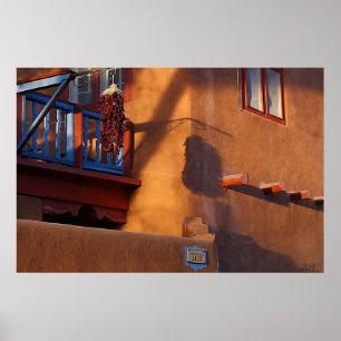Chiles, Blue & Shadows, photo JLH poster
