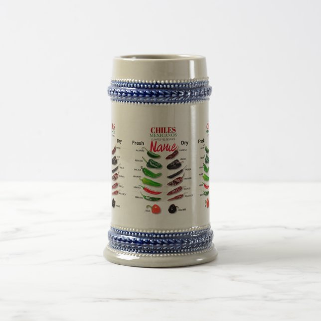 Chiles Fresh and Dry Thunder_Cove Beer Stein (Center)