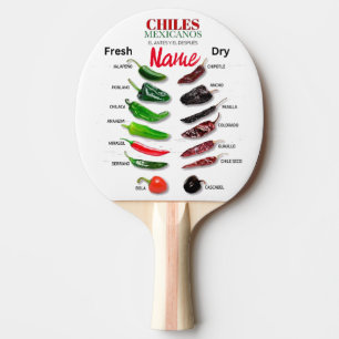 Chiles Fresh and Dry Thunder_Cove  Ping Pong Paddle