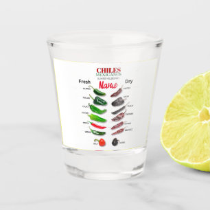 Chiles Fresh and Dry Thunder_Cove Shot Glass