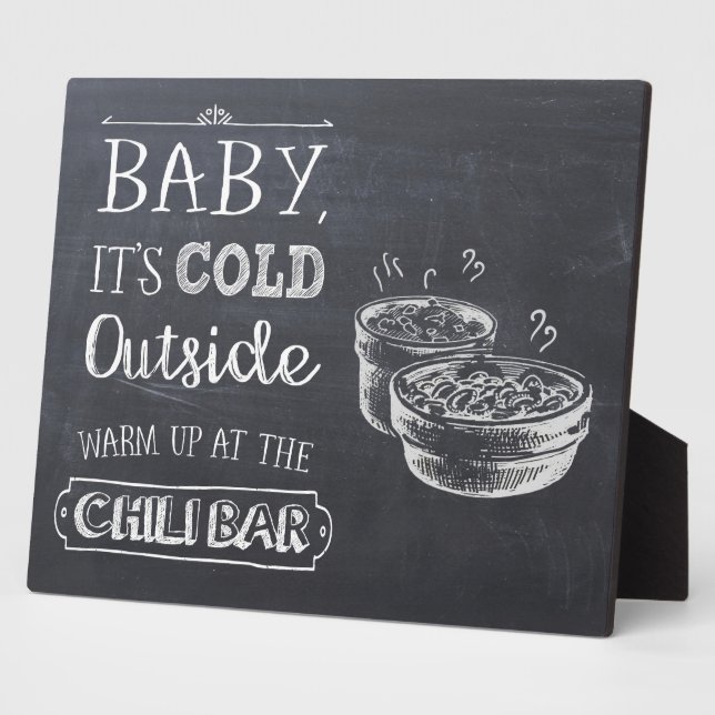 Chili Bar Sign Plaque (Side)