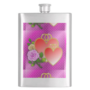 Chili Bowl Hip Flask