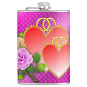Chili Bowl Hip Flask