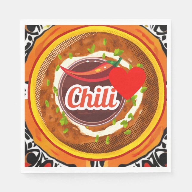 Chili Bowl Napkin (Front)