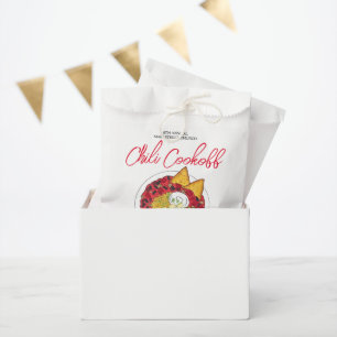 Chili Chilli Soup Cookoff Competition Supper Food Favour Bag