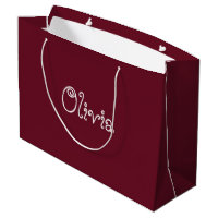 Chili Colour Baby Shower Gift Bag