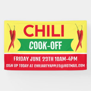 Chili Cook Off Bannières