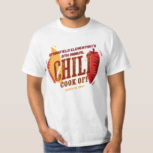 Chili Cook Off   BBQ Cookout Contest T-Shirt