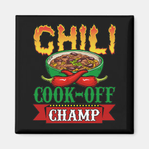 Chili Cook Off Champ Competition Winner Magnet