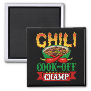 Chili Cook Off Champ Competition Winner Magnet