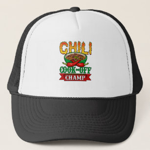 Chili Cook Off Champ Competition Winner Trucker Hat