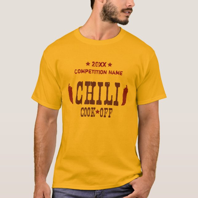 Chili Cook Off Competition T-Shirt (Front)