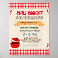 Chili Cook Off Fundraiser template
