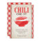 Chili Cook Off Invitations ~ BBQ Invite