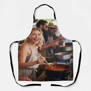 Chili Cook Off Photo Customize Apron