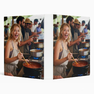 Chili Cook Off Photo Customize Binder