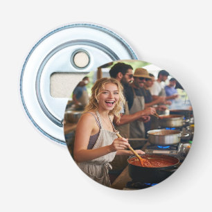 Chili Cook Off Photo Customize Bottle Opener
