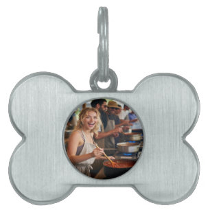 Chili Cook Off Photo Customize Pet ID Tag