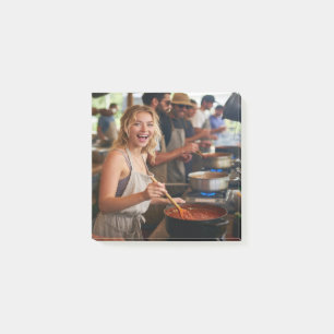 Chili Cook Off Photo Customize Post-it Notes