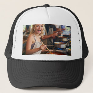 Chili Cook Off Photo Customize Trucker Hat