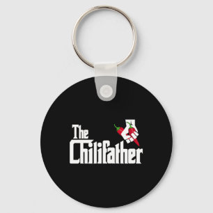 Chili Father Funny Bbq Footbyll Chili Cook Off Men Keychain
