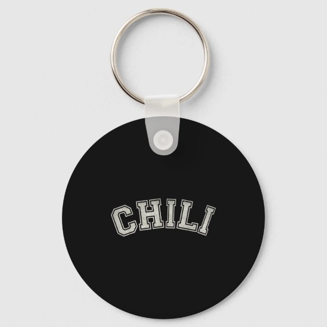 Chili, Favorite Sce, Cooking, Kitchen, Scy Stateme Keychain (Front)