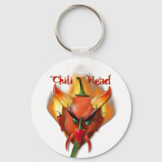 Chili Head Devil Keychain