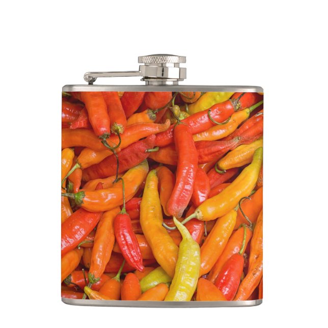 Chili Hip Flask (Front)