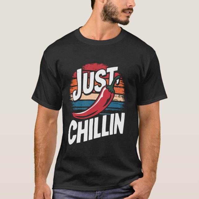 Chili Just Chillin T-Shirt (Front)
