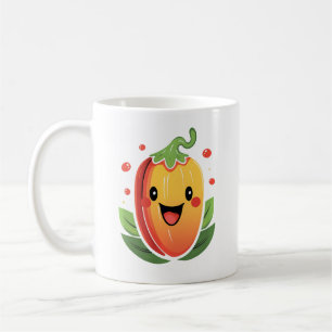 Chili Kawaii Hot Pepper Chilli Spicy Food Coffee Mug