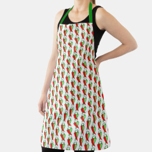 Chili Lovers Apron Red or Green? in 3 sizes