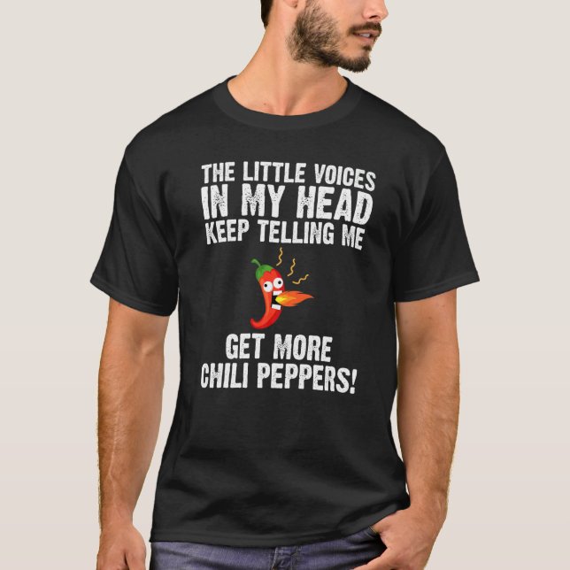 Chili Pepper For Men Women Spicy Habanero Chile T-Shirt (Front)